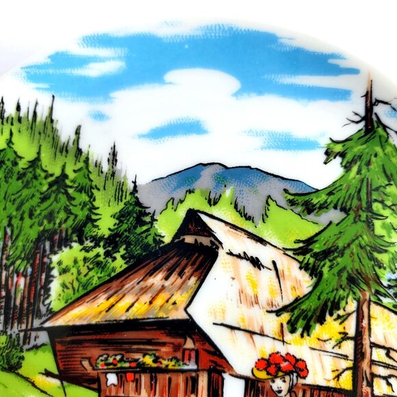 Vintage German Kleiber Bavaria 4 Inch Tinket Plate Grub aus dem Schwarzwald - Picture 5 of 9